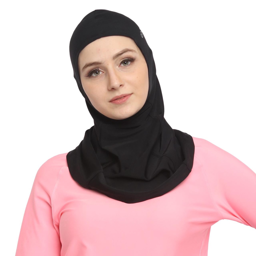 EPOC original Sport Hijab 100% Spandex Lycra Premium Black