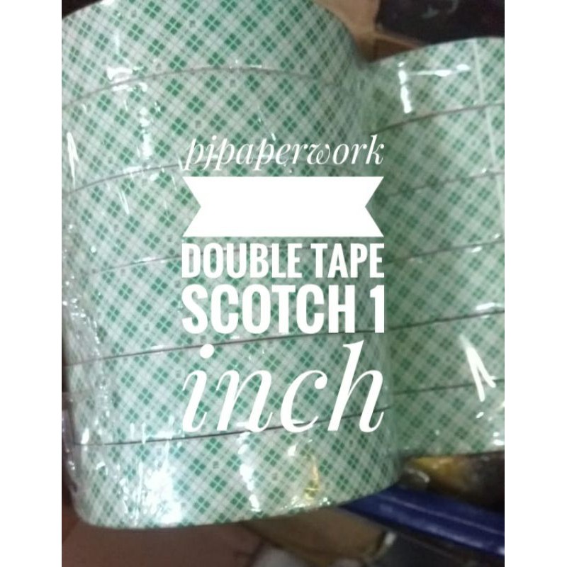 

double tape busa 1 inch scotch