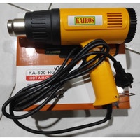 NEW Hot Gun Heat Air Gun Pemanas Low Watt 800W Heatgun Electric-Mesin Pemanas Pistol Angin Panas KAIROS