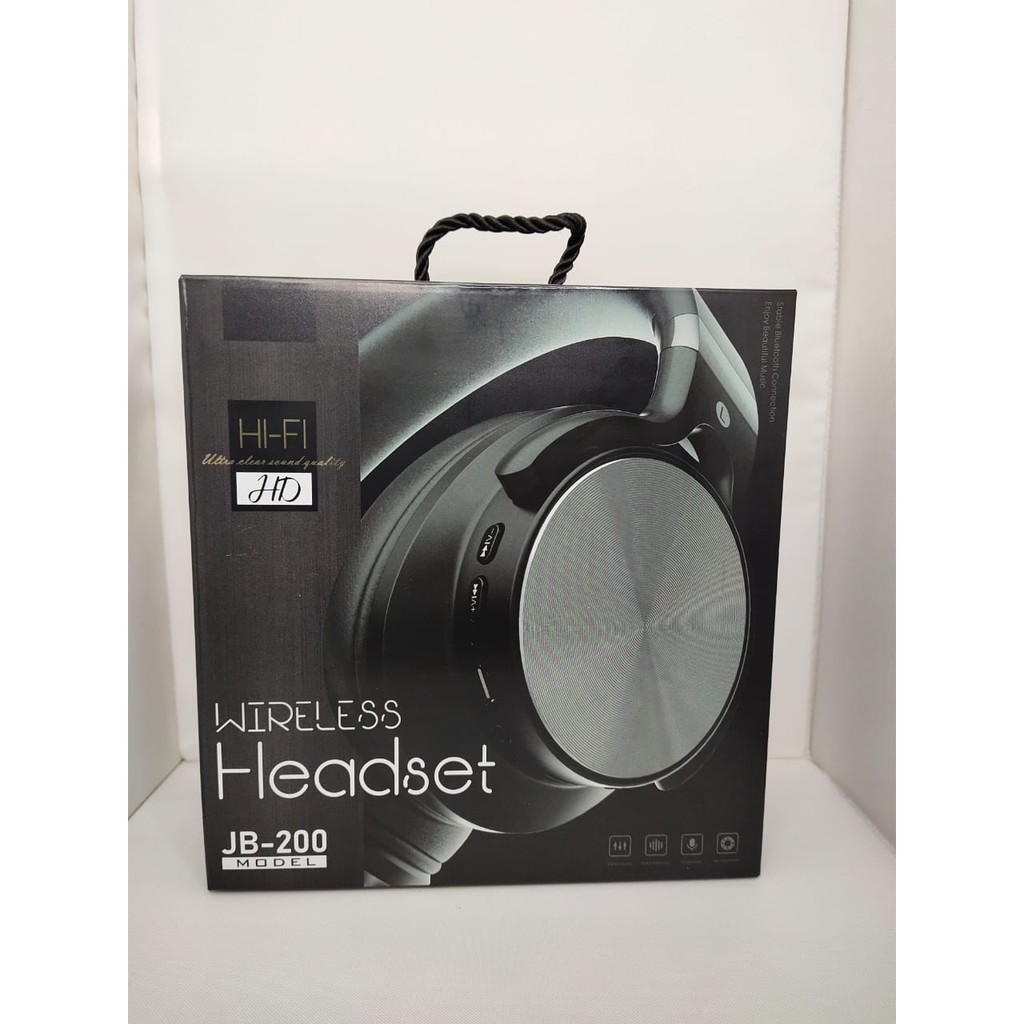 HANDSFREE / HEADPHONE / EARPHONE / HEADSET BLUETOOTH BASS JB-200