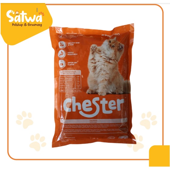 Makanan Kucing Premium Chester Tuna Flavour 1kg