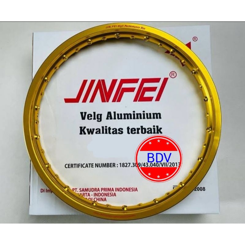 Velg JF JINFEI 120 X 17 W Gold
