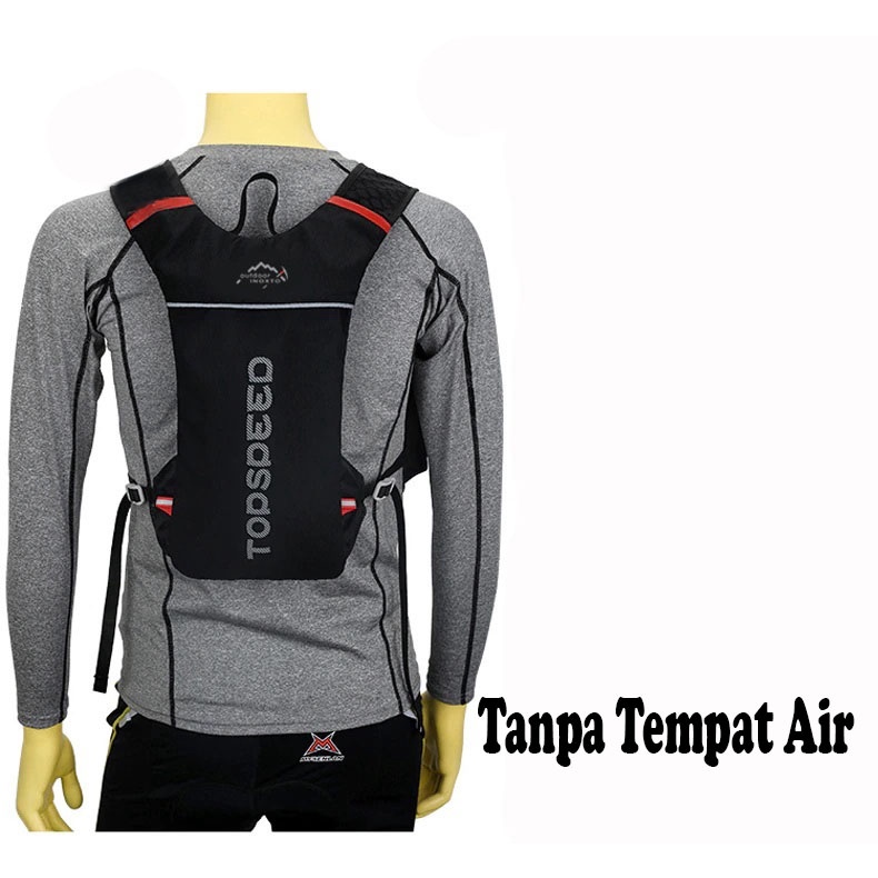 tas running pack / tas jogging /tas sepeda,tas hiking / Bicycle Backpack Running Marathon Bag Train