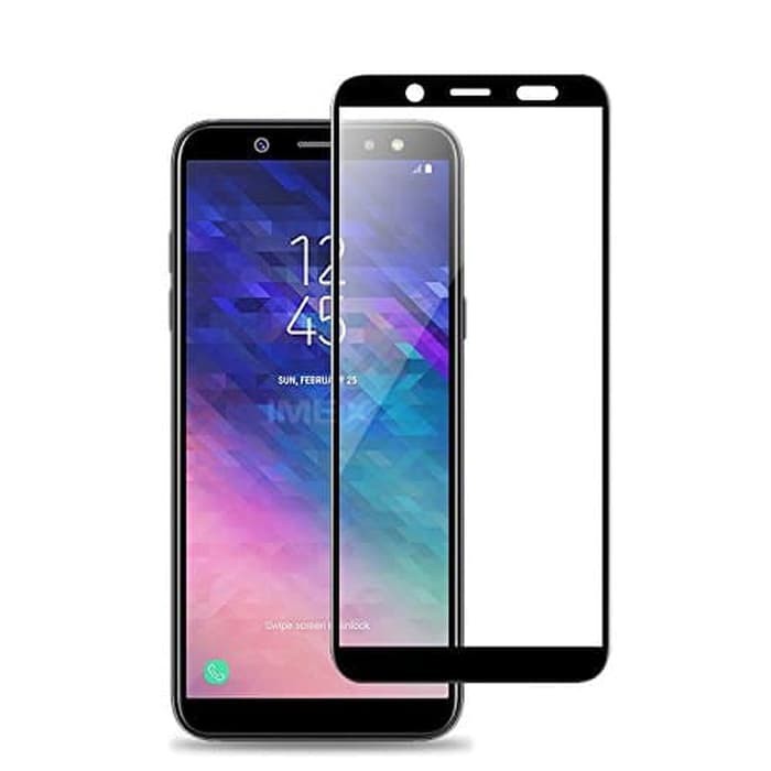 SAMSUNG J4 J4+ J6 J6+ TEMPERED GLASS FULL COVER 6D 9D 11D SCREEN GUARD