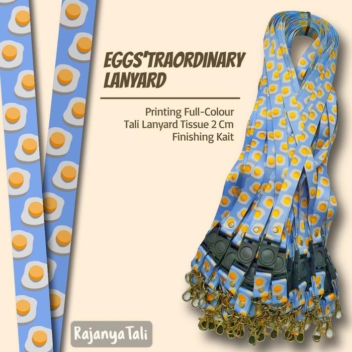 

TALI LANYARD EGGSTRAORDINARY BIRU - TALI HP RJT