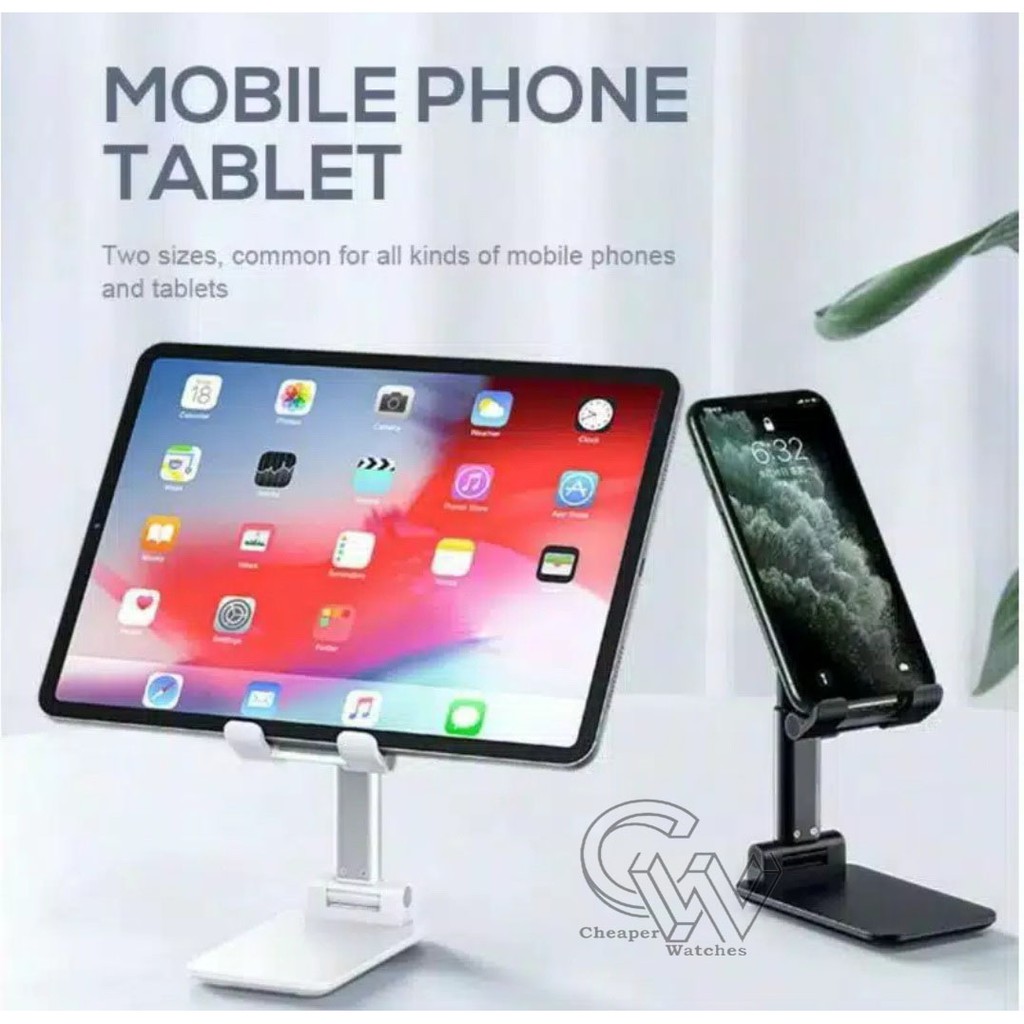 Cheaper-Liftable Foldable Phone Holder Stand HP Di Meja Folding Desktop Berkualitas Termurah