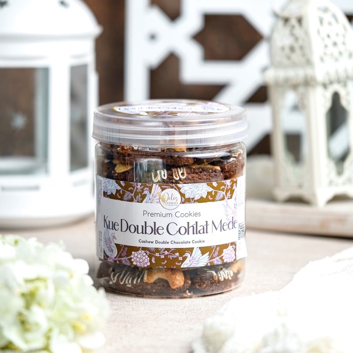 

Kue Double Coklat Mede Premium (Kue Lebaran & Natal) - Delis cookies