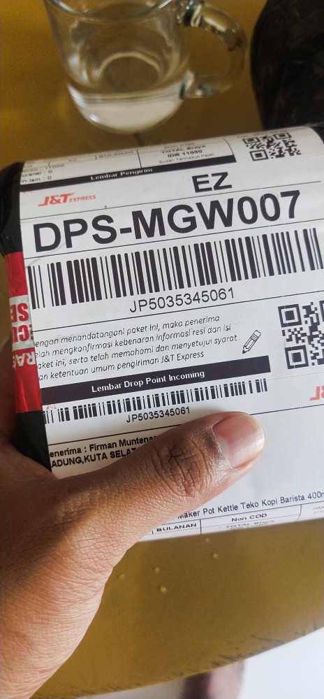 Coffee Maker Pot Kettle Teko Kopi Barista 400ml