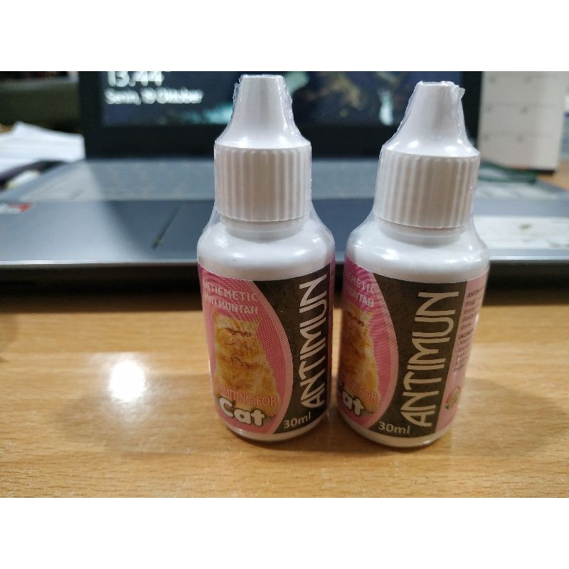 ANTIMUN CAT - OBAT ANTI MUNTAH KUCING