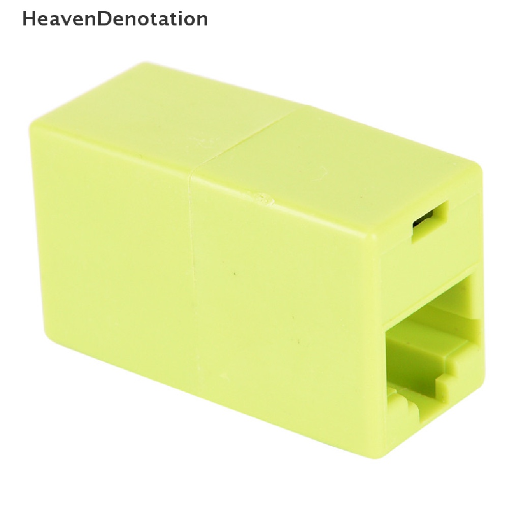 [HeavenDenotation] 5PCS RJ45 Female To Female Network Ethernet LAN Connector Adapter Coupler Extender