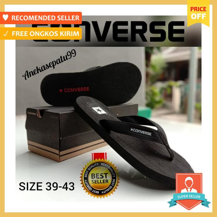 Sandal Pria - Sandal Converse Grade Ori Sendal Jepit Converse Berkualitas - Sepatu Pria