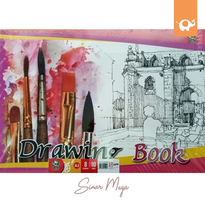 

Mirage Dodo Buku Gambar DB 8 A3 SPR/ Drawing Book Murah