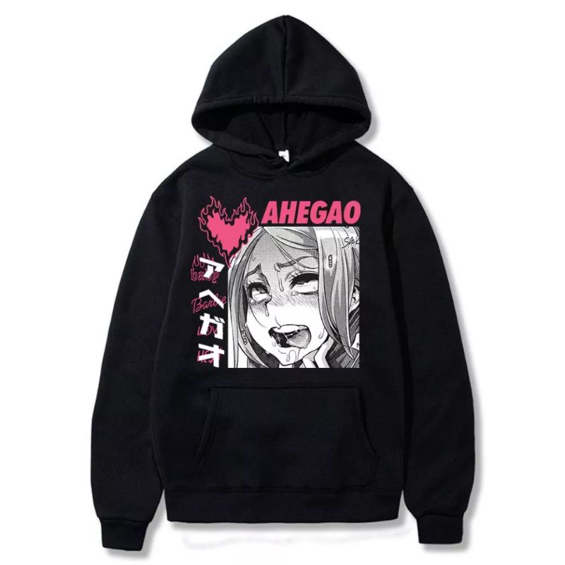 Hoodie sweater jaket Anime Hent4i Ahegao