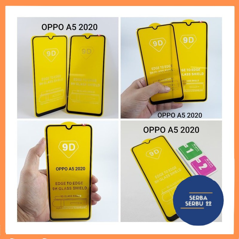 Tempered Glass Full 9D/5D OPPO Reno 4F/NeO 9/K3/Reno 2/Reno 3 Pro/Reno 6,6/F9 Pro/Reno 2F/K1 [SS]