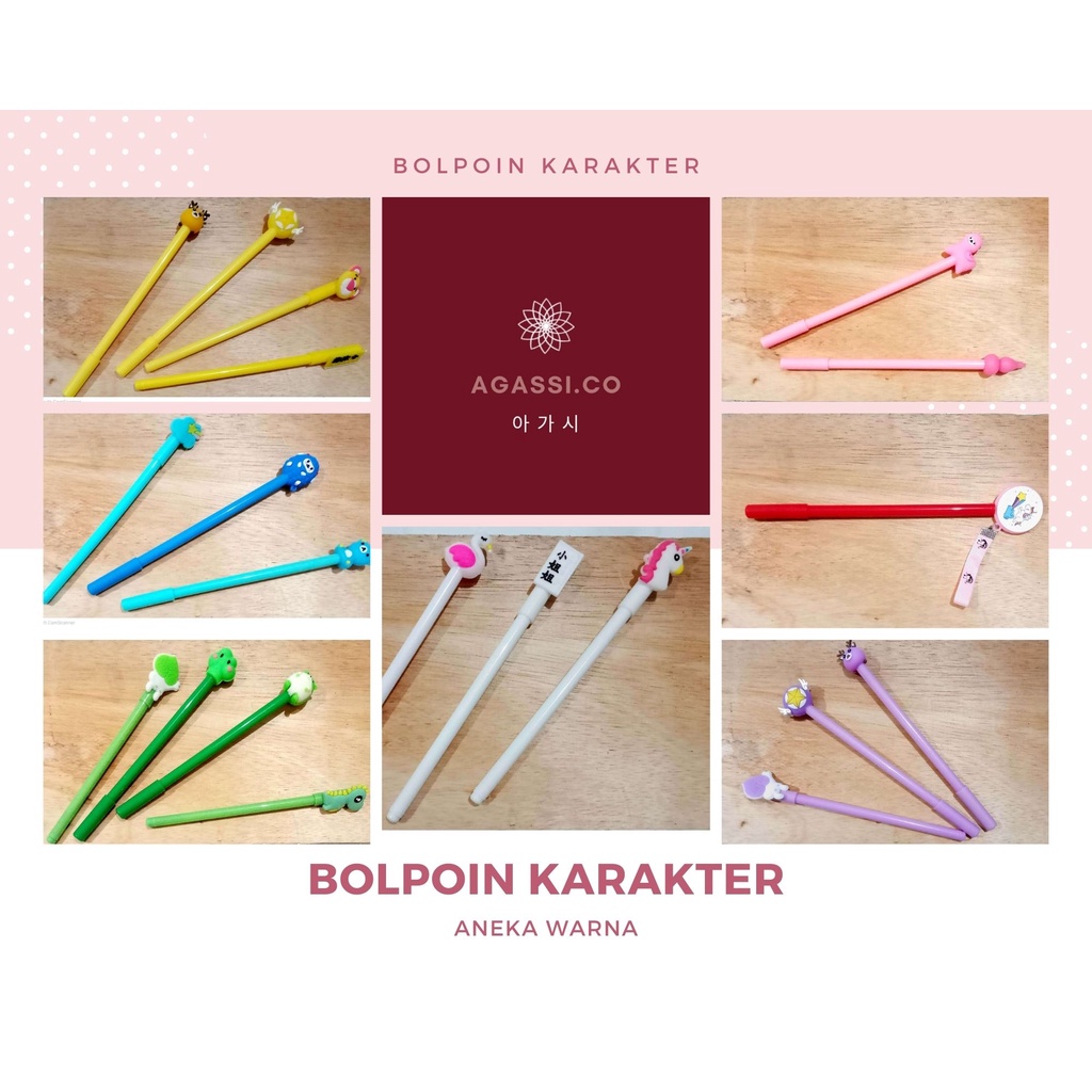 

PROMO ! bolpoin karakter
