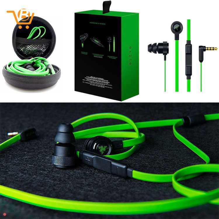 My Razer Hammerhead V2 Pro Earphone With Microphone In Ear Gaming Headset Headphone Shopee Indonesia