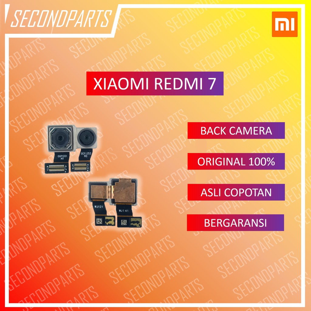 DUAL KAMERA BELAKANG XIAOMI REDMI 7 ORIGINAL COPOTAN