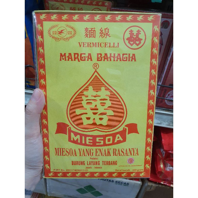 

MISUA marga bahagia 250gram / mie panjang umur