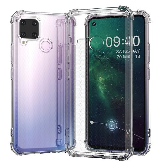 Case Anti Crack Realme C25 / Narzo 30A Casing Shockproof Dengan Tebal 1.5mm