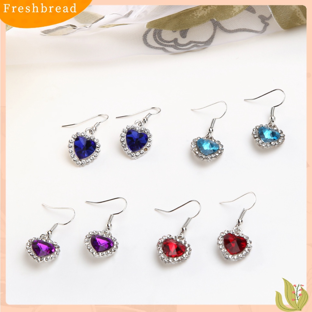 [Fresh] Anting Kait Bentuk Hati untuk Wanita