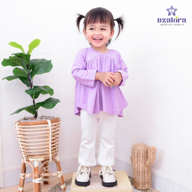 MISHA Dress Atasan anak 0-5thn bahan cotton combad adem menyerap keringat