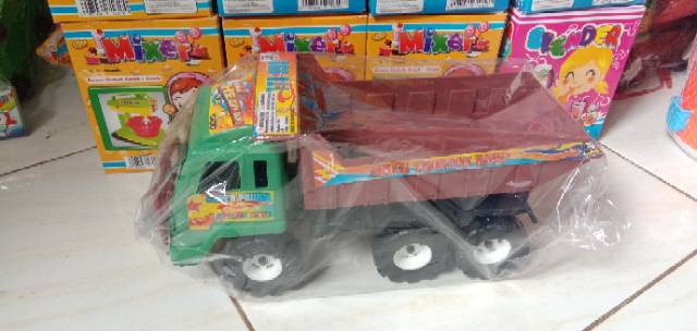 TTD 999 Mainan truck ukuran sedang truck mainan pengangkut pasir mainan anak edukasi terlengkap