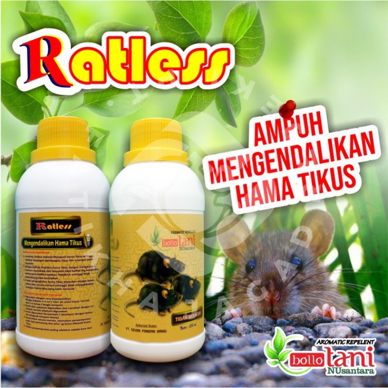 RATLESS Pengusir Hama tikus sawah tikus rumah super Ampuh