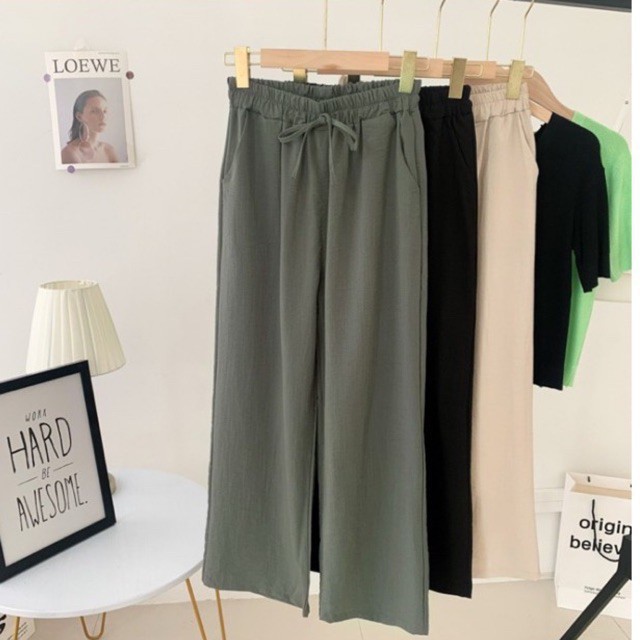 CELANA KULOT ARMANY PANTS / KULOT WANITA / KULOT LINEN