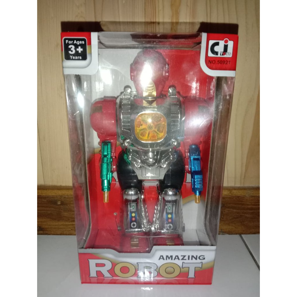 robot amazing baterai / mainan anak / mainan robot