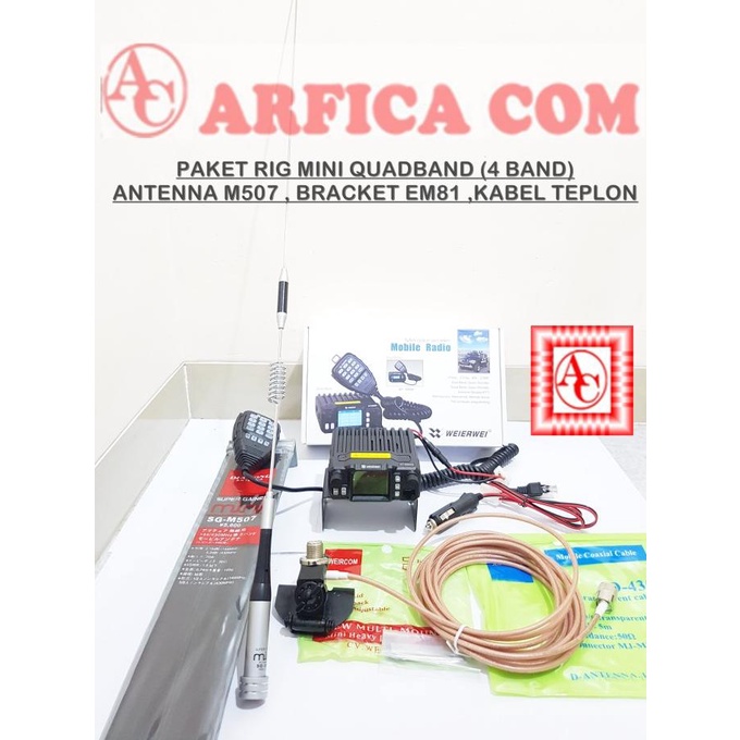 Jual Rig Mini Weirwei Kt8900D 4Band - Radio Rig Weirwei Kt 8900D