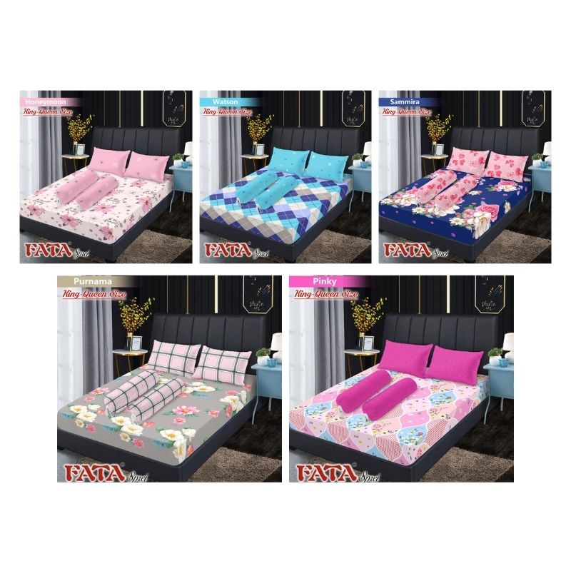 RC Fata Sprei Minimlis Bunga Queen Size 160x200cm Cecilia Amora Panama Goodnight Talitha Newlv Gucci