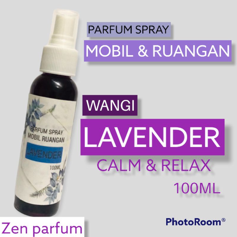 PARFUM MOBIL RUANGAN SPRAY LAVENDER PREMIUM 100ML