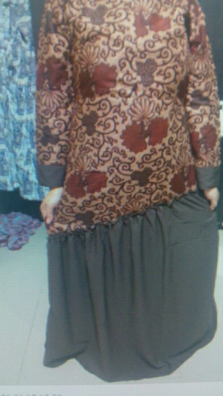 Gamis Batik Manggar,sekar,cantik, Kubis,kupu,padi,daun/cod