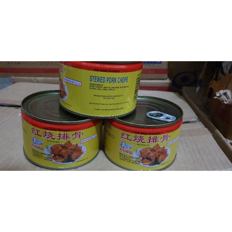 

QH Gulong stewed pork chops Besar 397 gr exp BARU 2027 - bah khut / iga babi