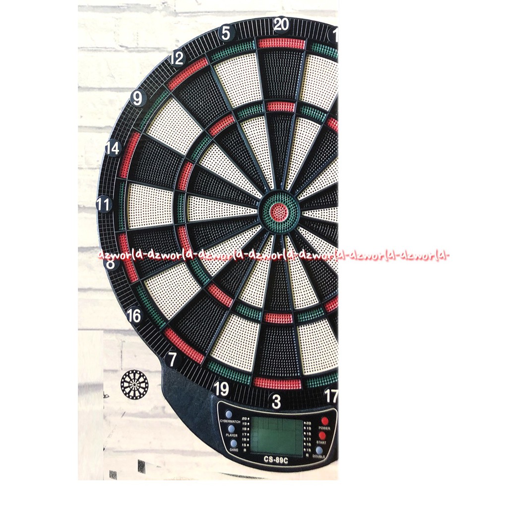 Champs Electronic Dart Board Papan Mainan Panah 6 Dart Digital Elektric Champ Mainan Panahan Score Skore Digital Camps Pakai Baterai Dan Suara Musik Dard Boart