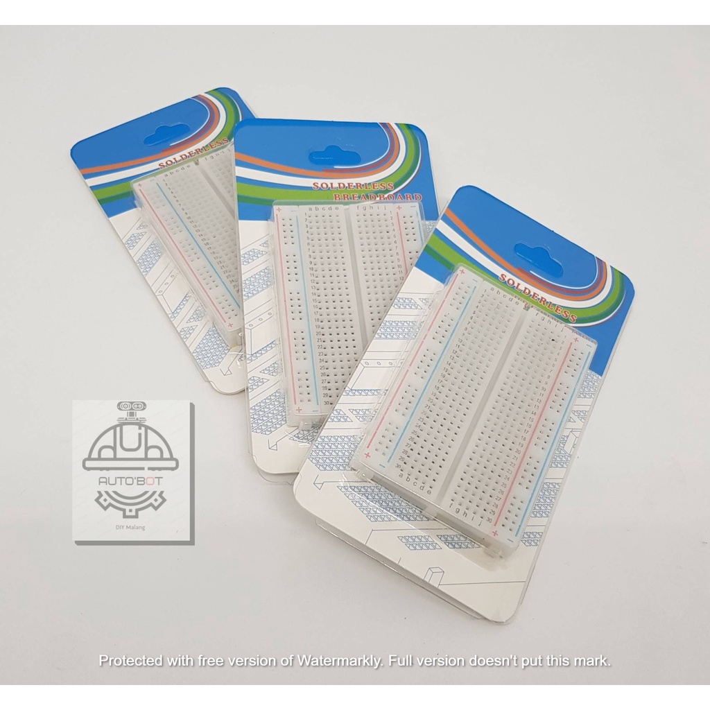 BREADBOARD MINI SOLDERLESS 400 400P
