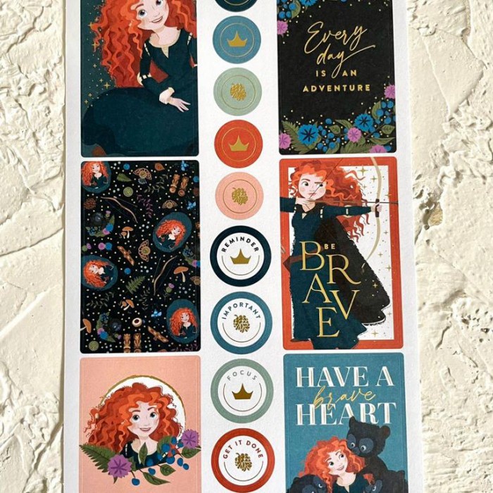 

Hemat The Happy Planner Disney Sticker Merida Terbatas