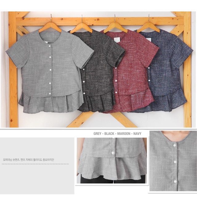 Madeline Peplum Top