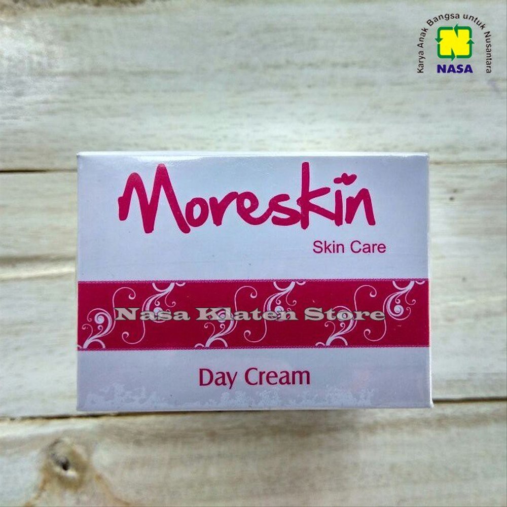 MORESKIN DAY CREAM PEMUTIH WAJAH JERAWAT DAN FLEK HITAM