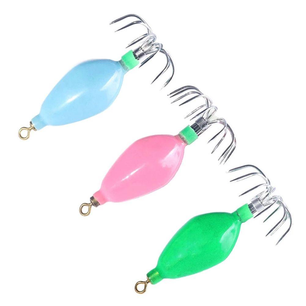 Lanfy Squid Jig Hook Kail Pancing Outdoor Tahan Lama Fishing Tackle Fish Lure Hooks Alat Pancing