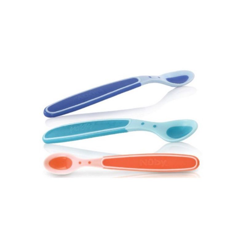 Nuby Hot Safe Spoon 3 pcs