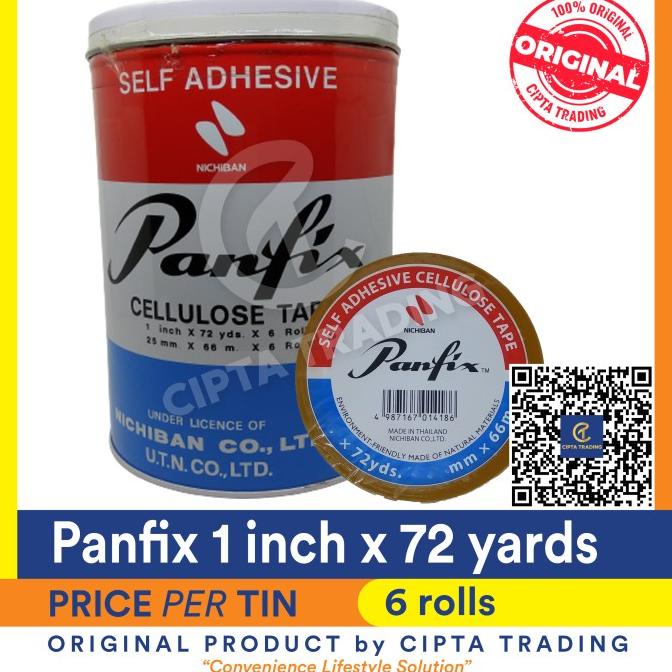 

Adhesive - Panfix 1 Inch 72 Yards Terbaru
