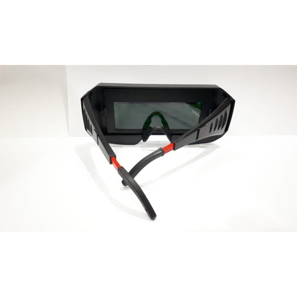 kacamata las auto darkening welding goggle Xenon double glasses