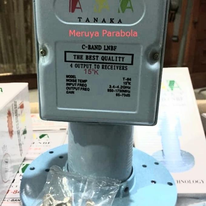 LNB C Band Tanaka 4 Output Termurah