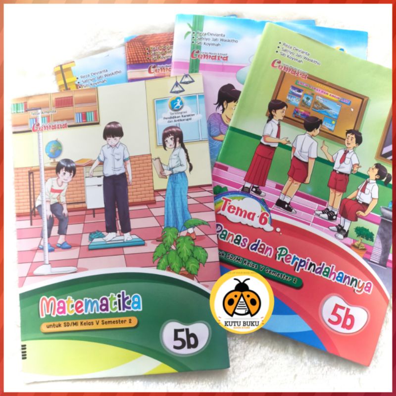 Paket LKS Cemara Kelas 5 SD/MI Semester 2 ( Tema 6,7,8,9 ) + LKS Matematika - CV. Putra Nugraha