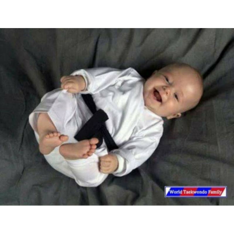 Baju Karate Unik/Baju Unik/Baju Anak Unik/Baju Karate Newborn/Baju Karate Bayi