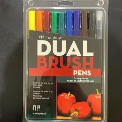 

(BISA COD) Tombow ABT 10 Color Set Primary Palette [CREATIV] DISKON Kode 62