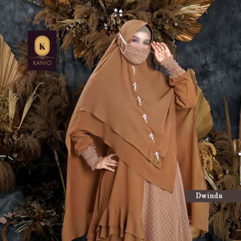 GAMIS SYARI KANIO SERIES by.DWINDA/GAMIS SYARI MEWAH