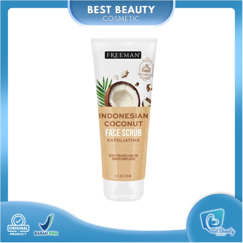 ★ BB ★ FREEMAN Indonesian Coconut Face Scrub 175ml