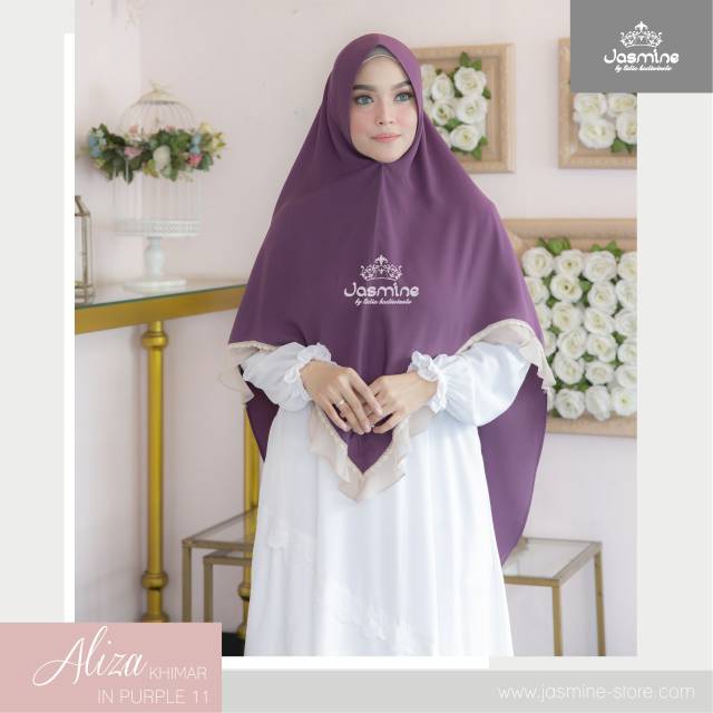 Khimar Polos Jilbab Instant Aliza by Jasmine